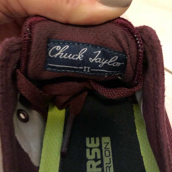 Converse All Star Chucks Taylor Comfort Cushion Burgundy - Picture 4 of 5